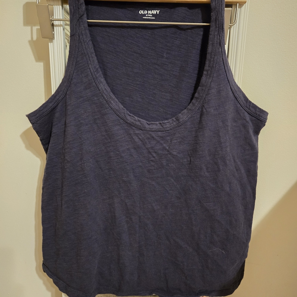 Old Navy Women's Dark Blue Tank Top